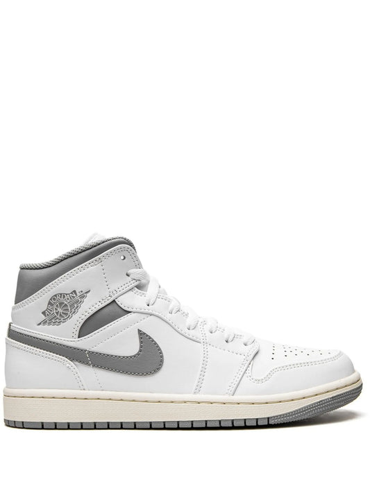 Air Jordan 1 Mid "White/Stealth Grey"