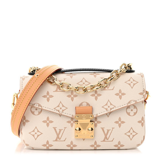 LV Monogram Pochette Metis East West “Dune/beige”