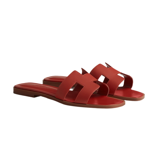 Hèr Oran Sandal “Orange Brûlée”