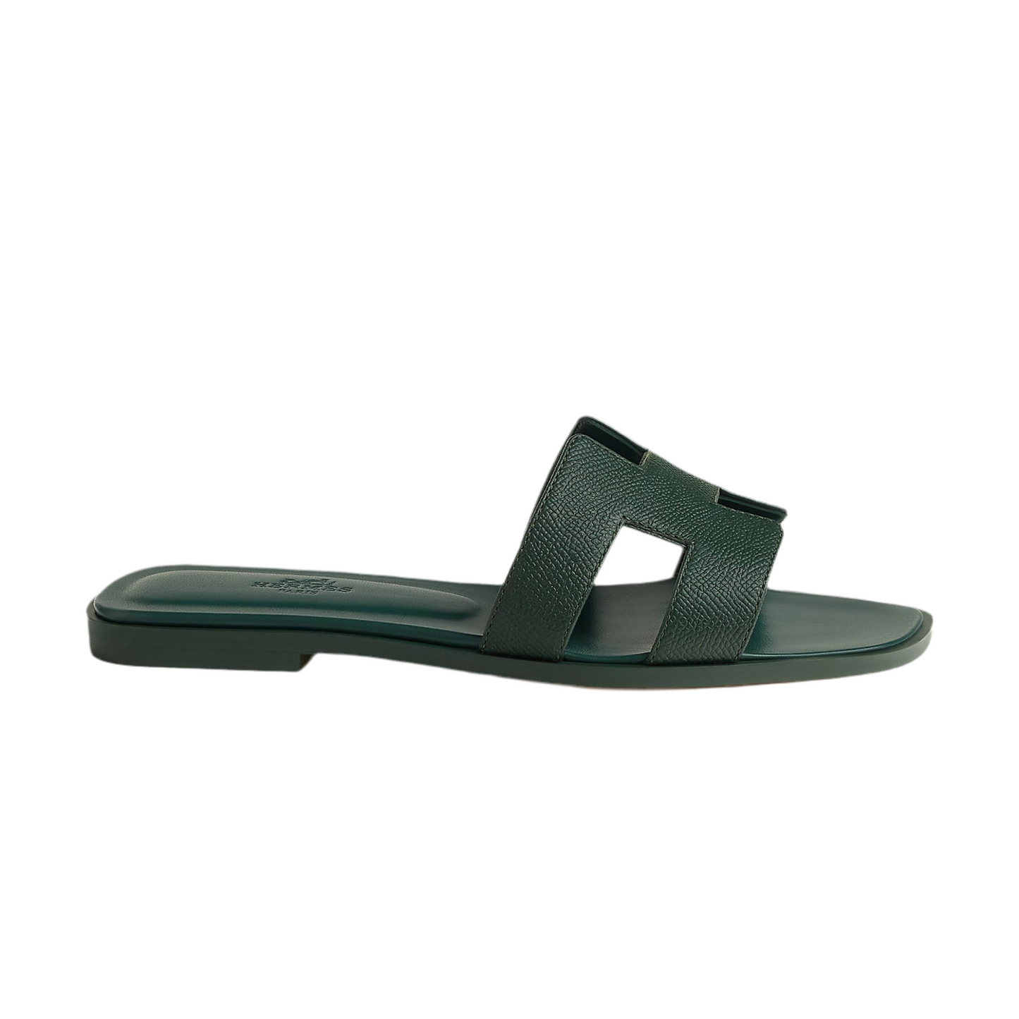 Hèr Oran Sandal “Vert Bouteille”