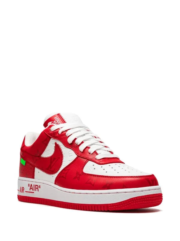 Nike x LV Air Force 1 Low "White/Red"