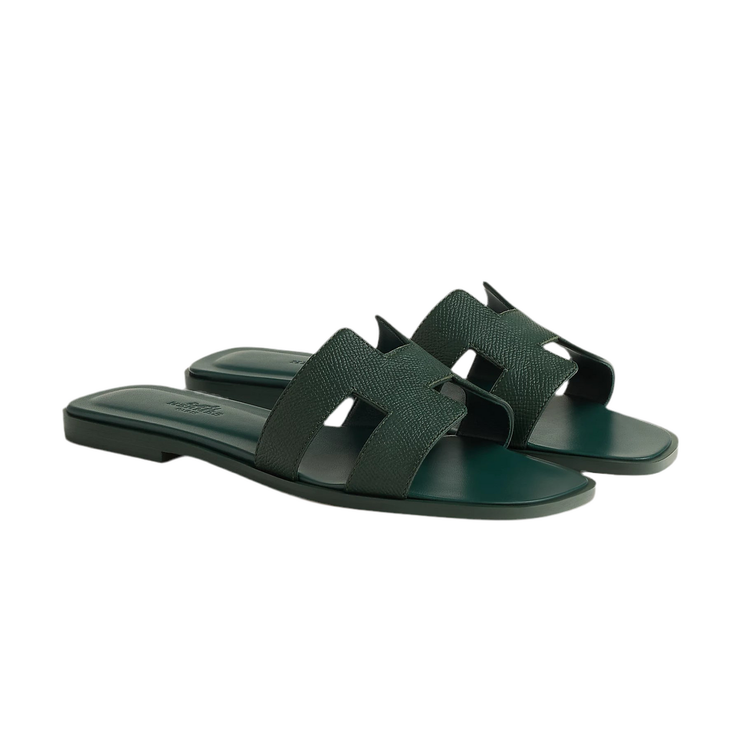 Hèr Oran Sandal “Vert Bouteille”