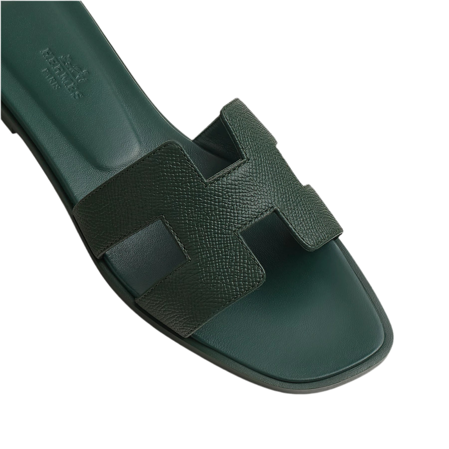 Hèr Oran Sandal “Vert Bouteille”