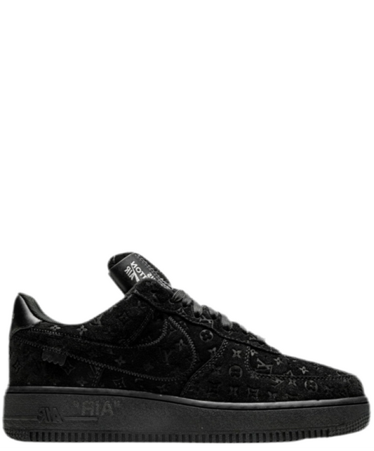 Nike x LV Air Force 1 Low "Triple Black”