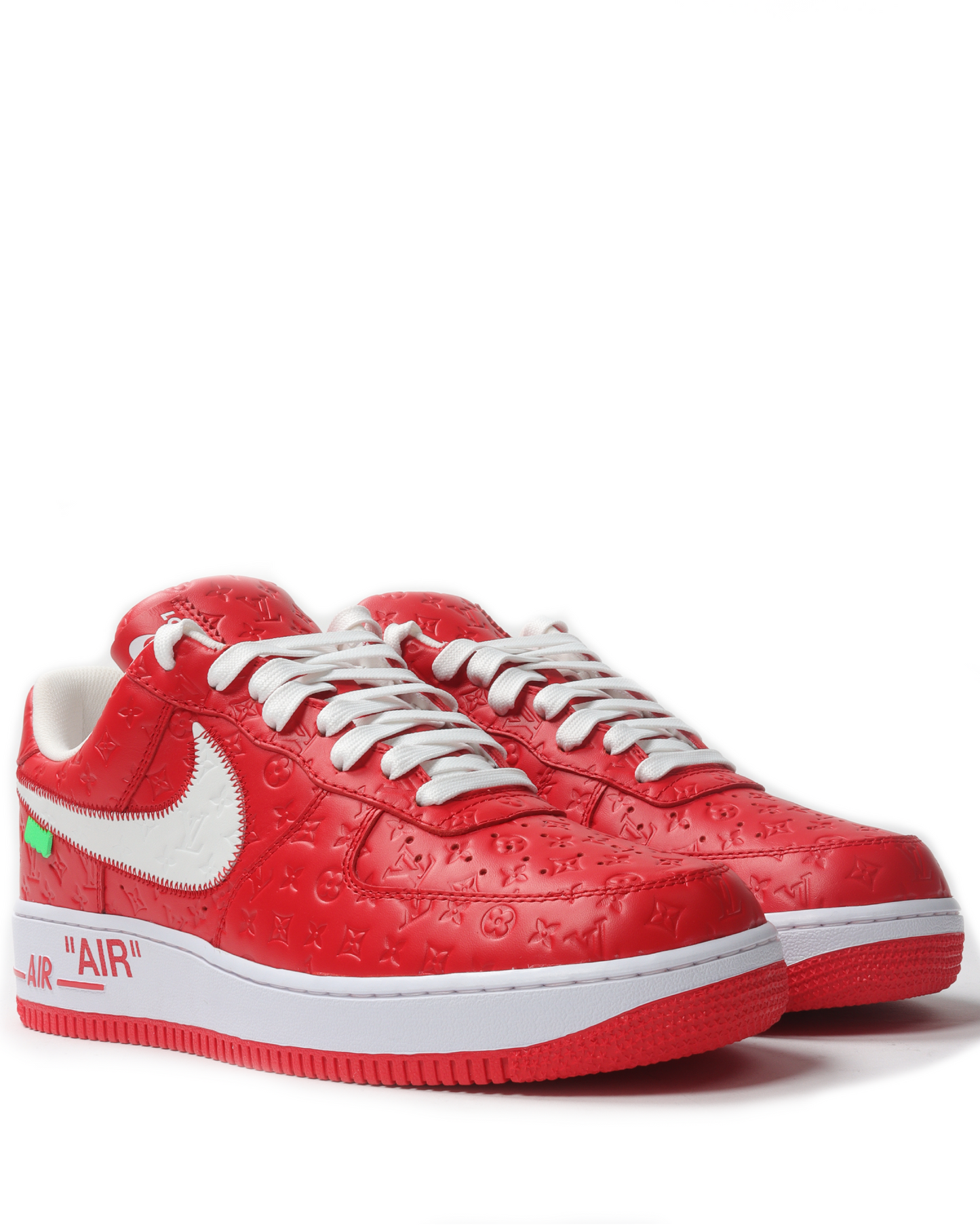 Nike x LV Air-Force 1 “Red & White”