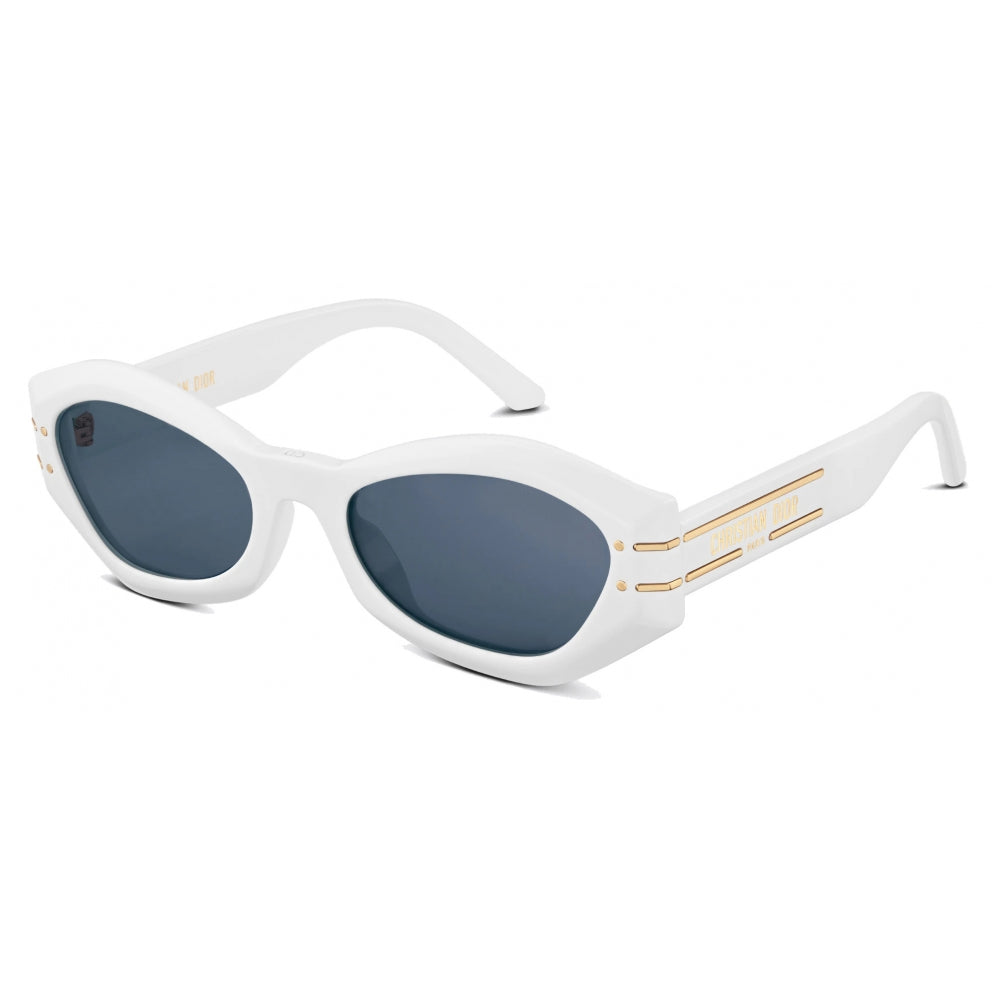 CD Butterfly Sunglasses "White"